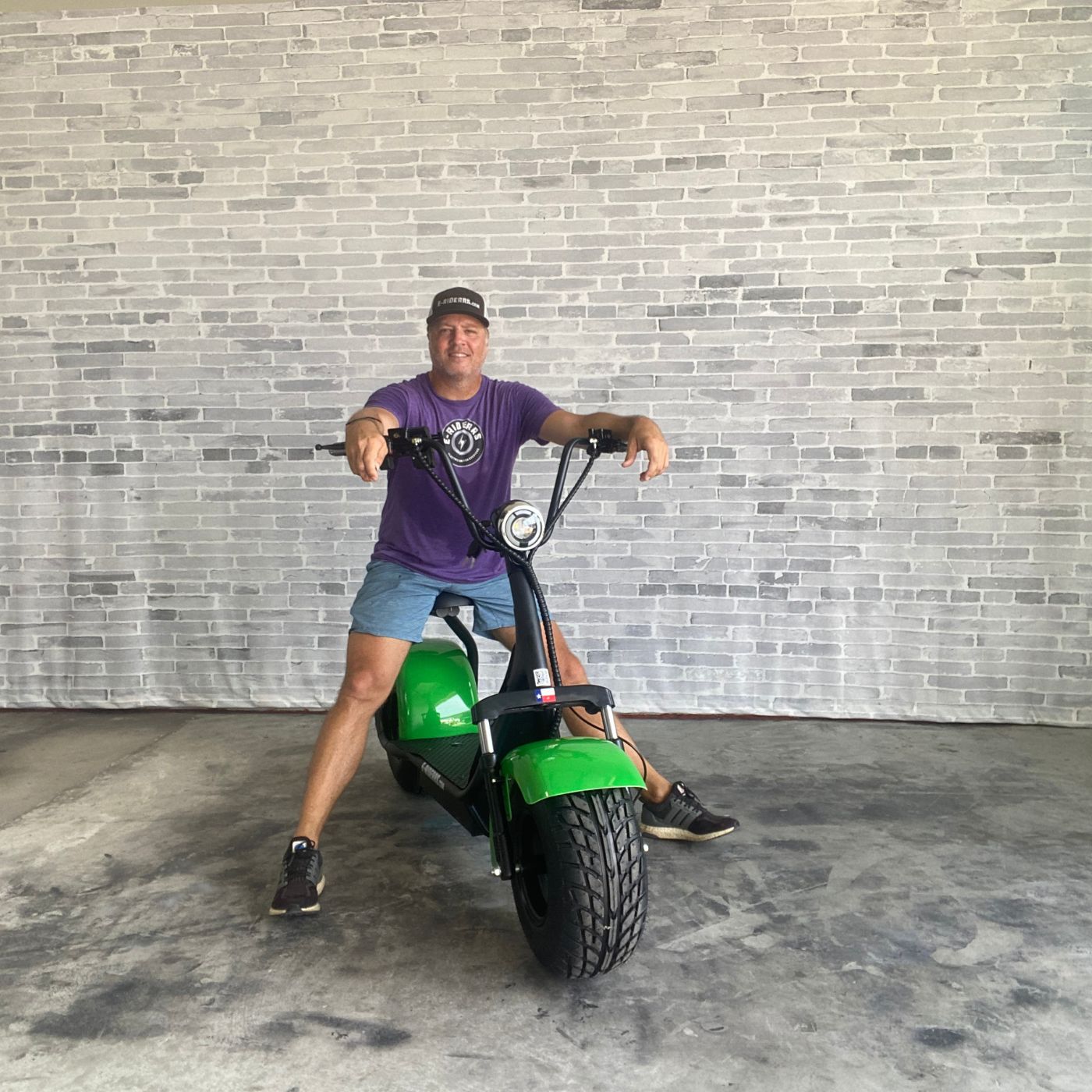 riding electric scooters