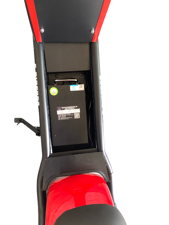 red chargeable battery