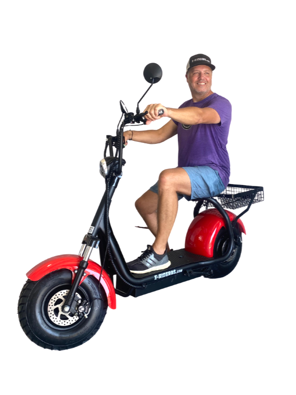 red e scooter