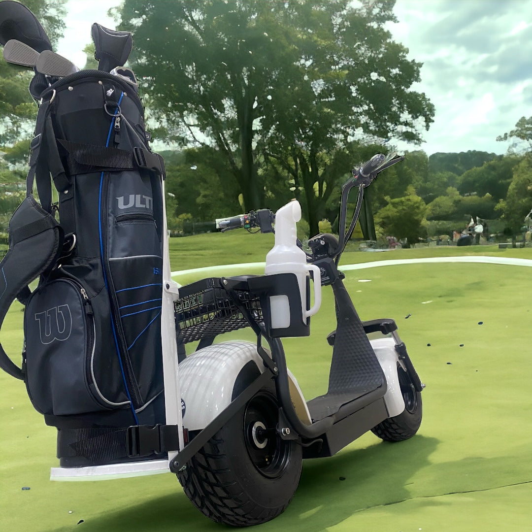 Golf bag motorized cart sale