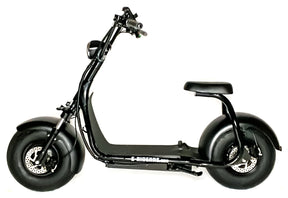 Flat Black e-scooter