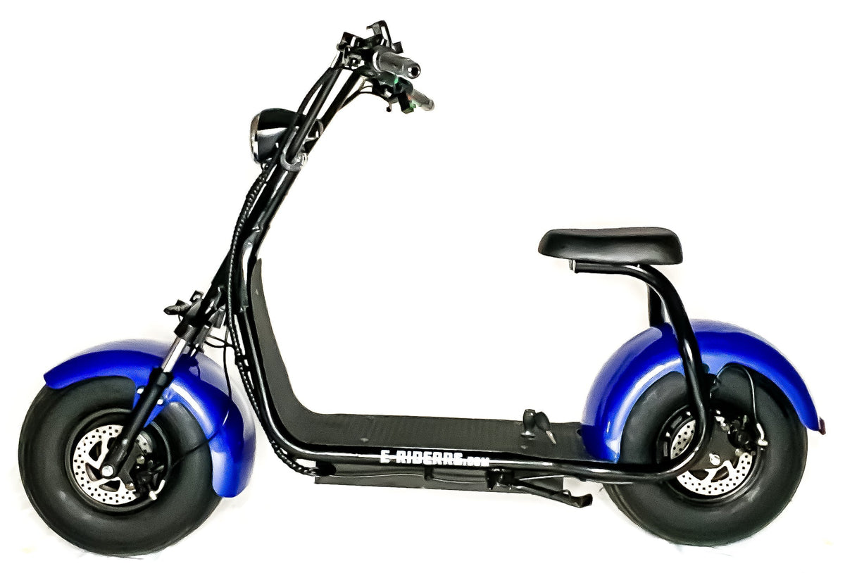 Blue E-Scooter