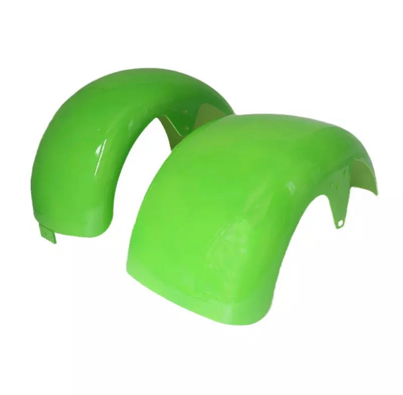 green fenders