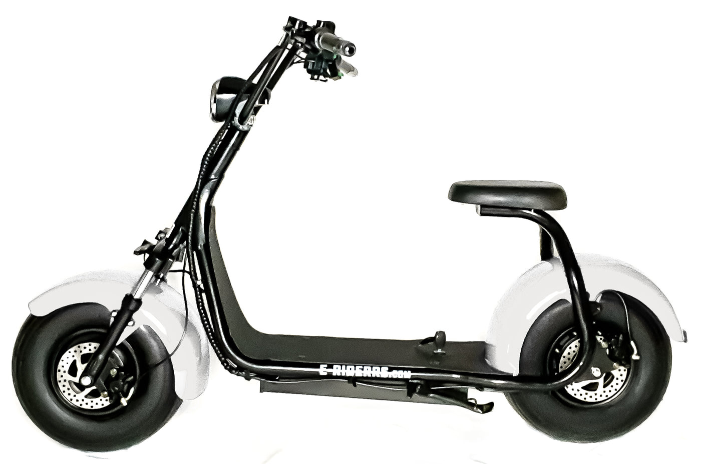 ride electric scooter